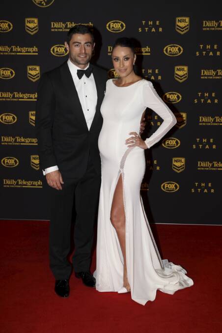 Anthony Miniciello and Terri Biviano at the Dally M Awards. Picture WOLTER PEETERS