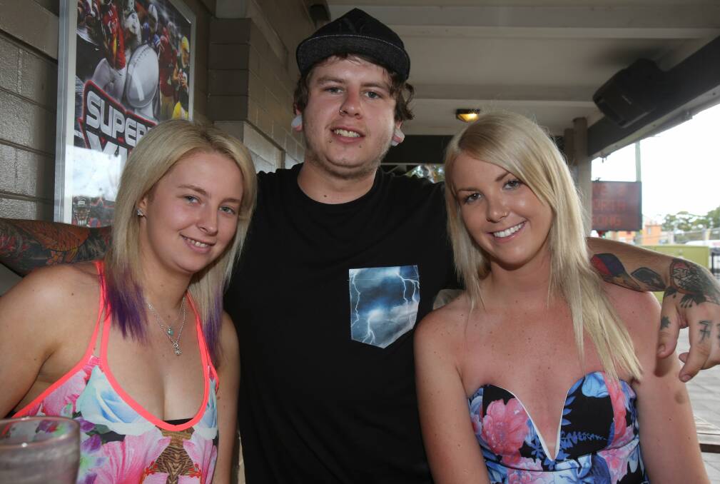 Amanda Simpson, Daniel Vitnell and Emilie Fryday at the North Gong.