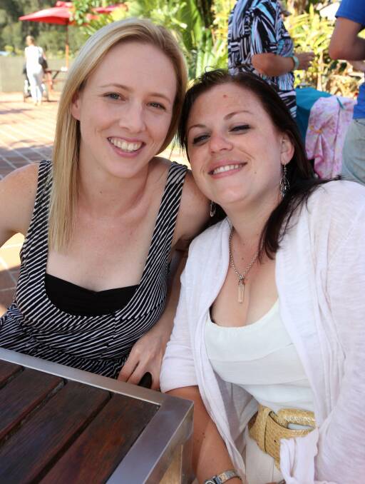 Sara Wallace and Rachael Brazier at Towradgi Beach Hotel.