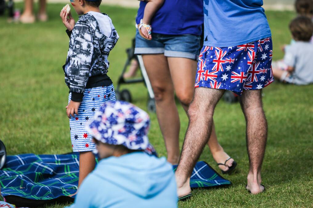 Australia Day celebrations in Gerringong. Picture: DYLAN ROBINSON
