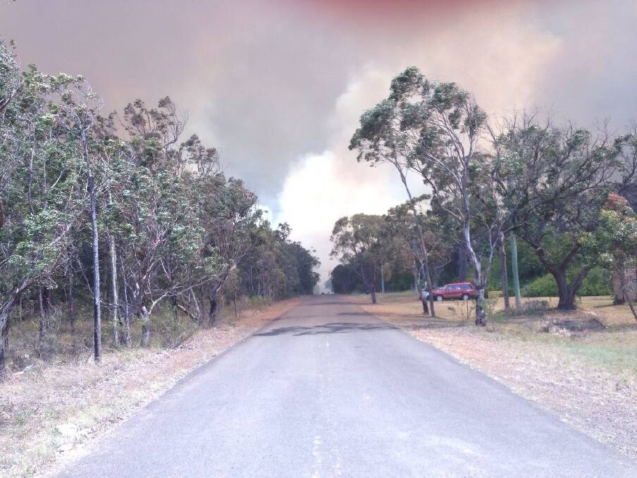 A reader sent through this picture from Yanderra, near Balmoral.