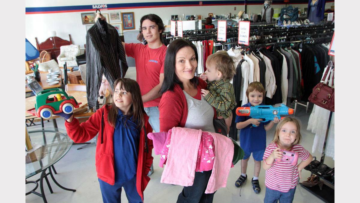 Redland families are feeling the pinch of rising prices and shopping more at charity stores. Photos by Chris McCormack (BAYSIDE BULLETIN)