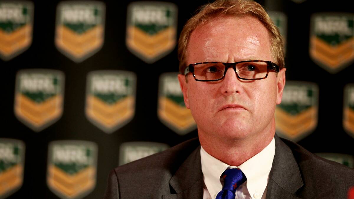 Australian Rugby League Commission Chief Executive Dave Smith. Photo: Edwina Pickles.