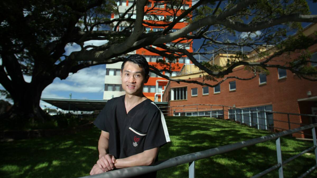 Wollongong Hospital's director of cardiology Dr Astin Lee. Photo: Adam McLean