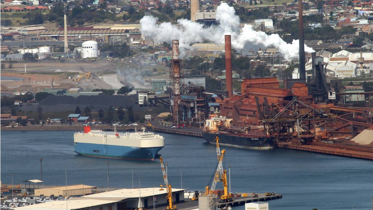 Political anger is growing over the Port Kembla lease allocation of $100 million to the Illawarra compared to $340 million for Newcastle. Picture: KIRK GILMOUR