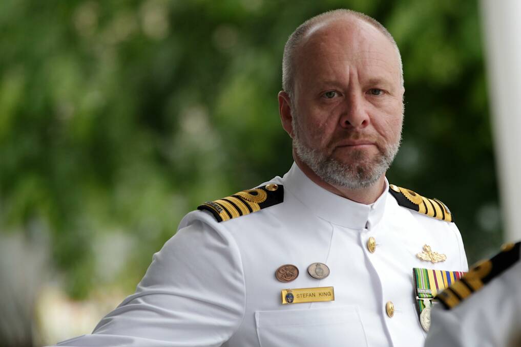 Captain Stefan Michael King. Picture: ALEX ELLINGHAUSEN