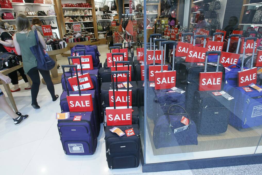 Boxing Day sales at Stockland Shellharbour. Pictures: DAVE TEASE