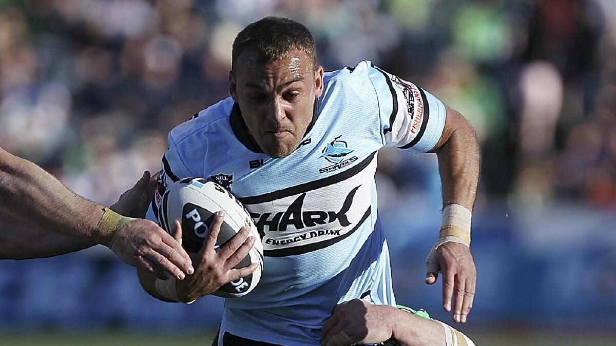 Former Shark Isaac Gordon. Picture: GETTY IMAGES