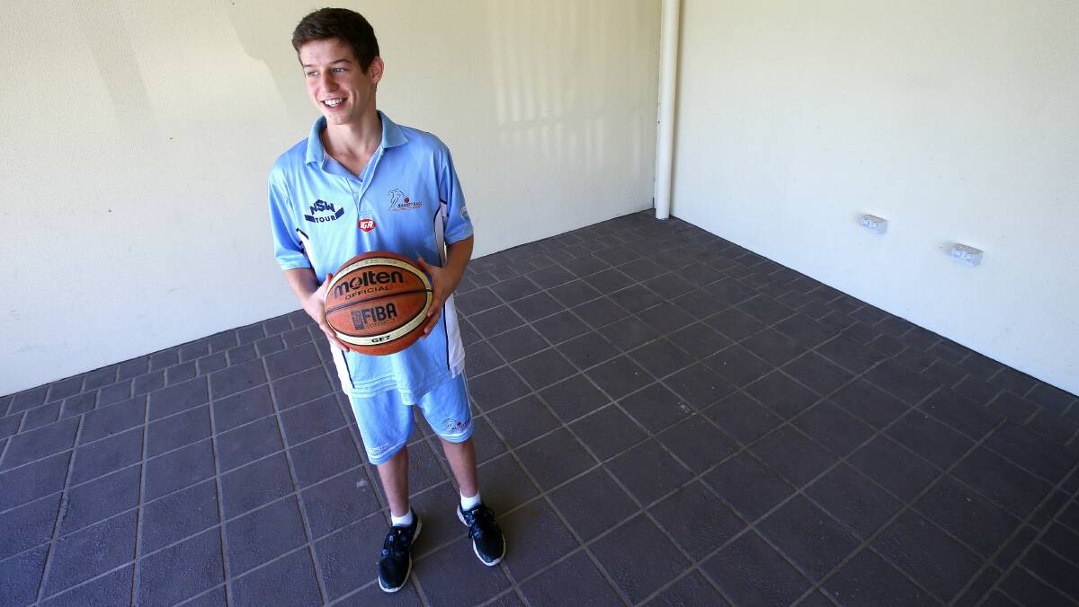 Jordan Zunic’s younger brother, Kyle, has been selected in an Australian Country basketball side to tour New Zealand in April. Picture: KIRK GILMOUR