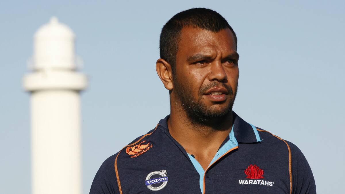 Kurtley Beale has his sights on No 10 for the Waratahs. Pictures: ANDY ZAKELI