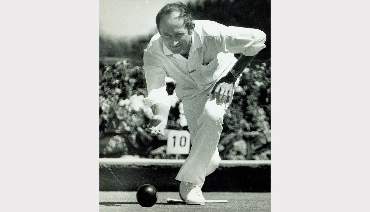 Terry Baldwin was Warilla's State representative and South Pacific Bowls single champion.