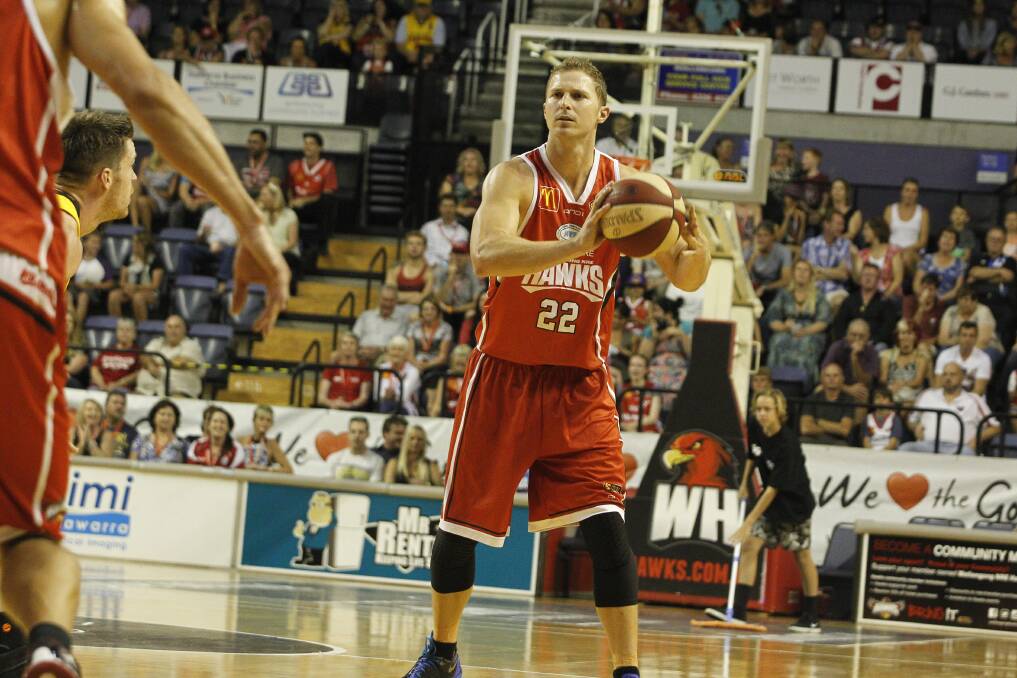 The Wollongong Hawks take on the Melbourne Tigers at WIN Entertainment Centre last night. Pictures: CHRISTOPHER CHAN
