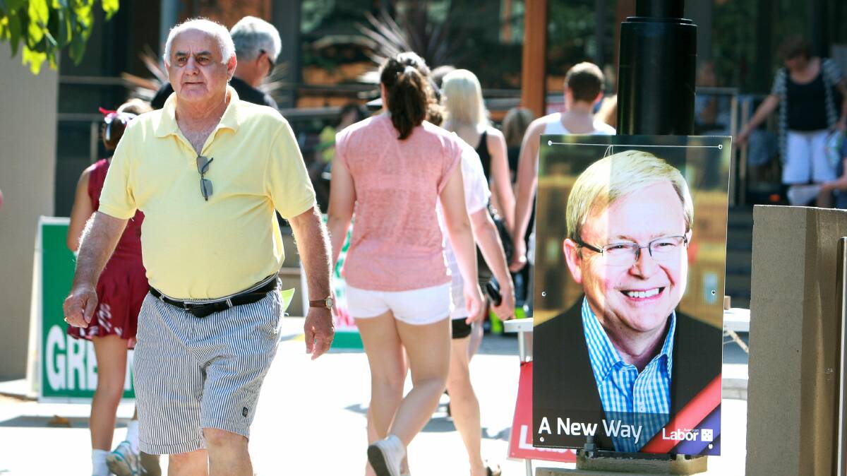 Polling booths across the Illawarra were a hive of activity as constituents cast their votes. 