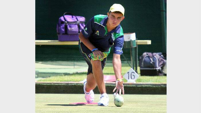 Teen Dylan Skinner is a singles title contender in the South Pacific Carnival. Picture: SYLVIA LIBER