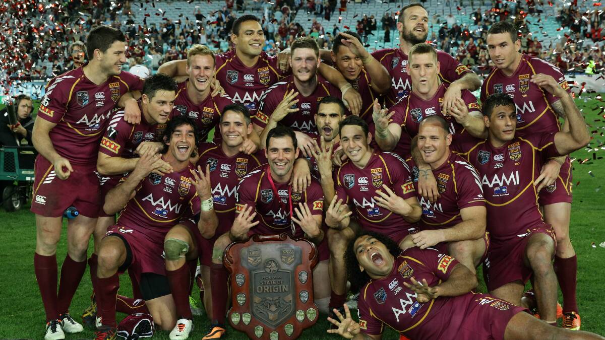 Queensland will be chasing a ninth successive Origin series win next year. Picture: WOLTER PEETERS