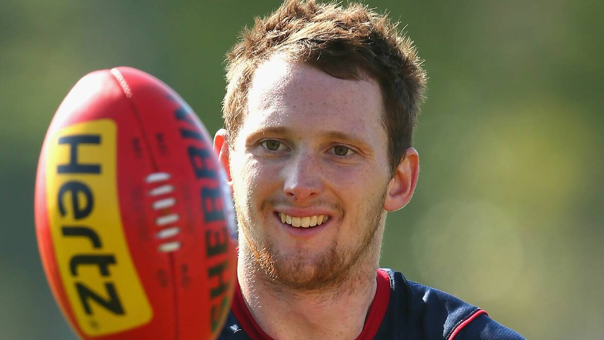  Demons recruit and former Wollongong Lions player Aidan Riley is on track to be fit for the start of the AFL season.