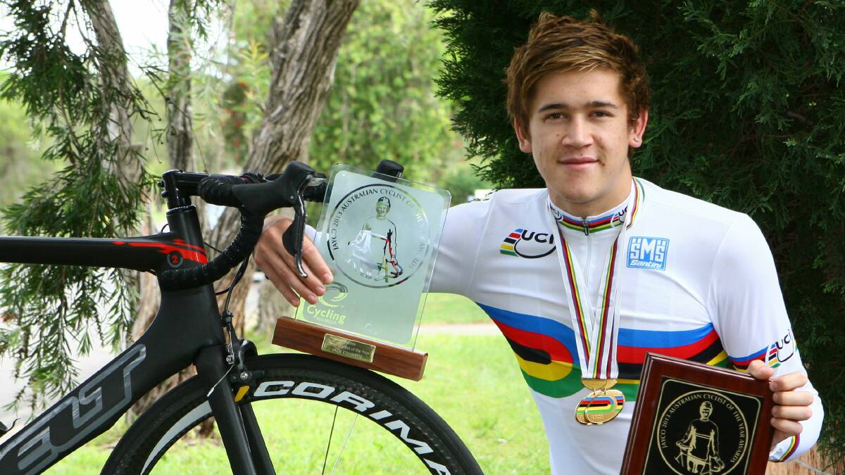 World Junior Track Championships gold medallist will compete at this weekend's Illawarra Track Open.