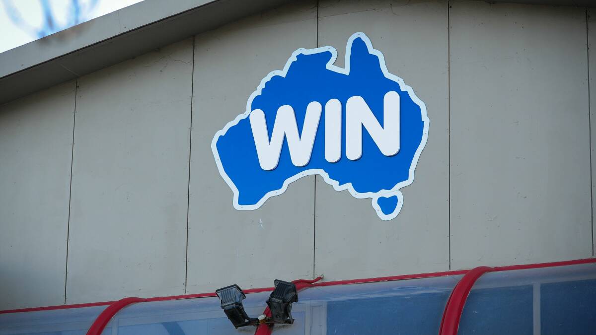 The WIN Television building in Canberra. Picture: KATHERINE GRIFFITHS