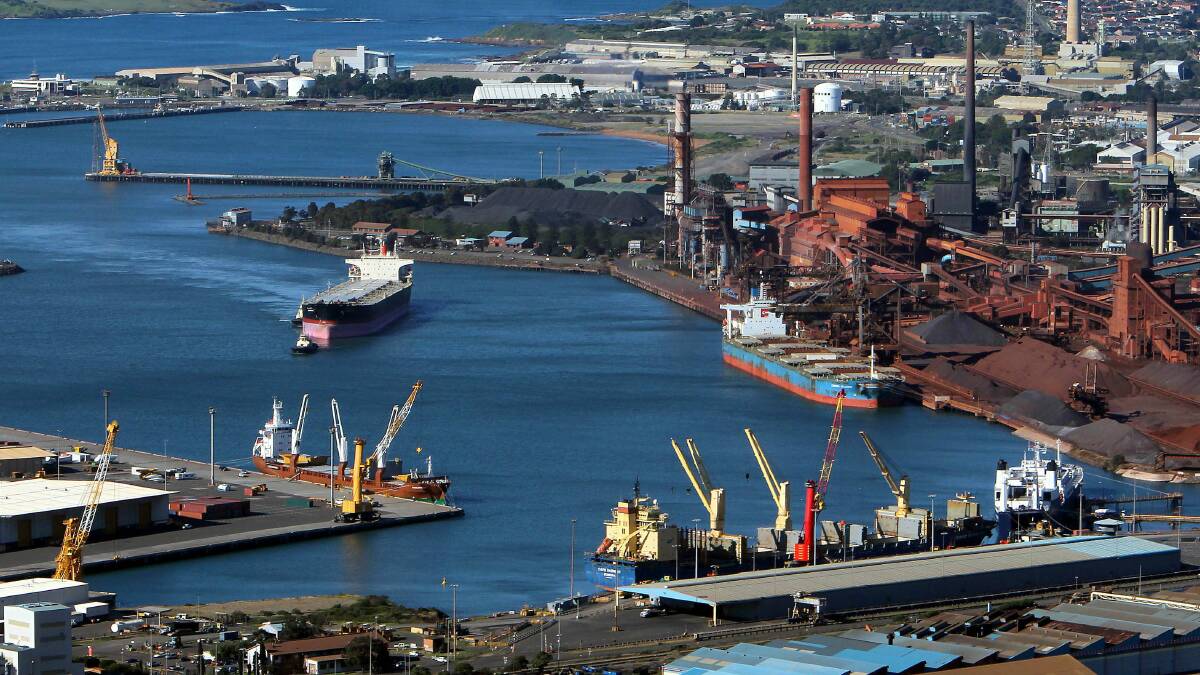 Port Kembla profits up despite steel fall