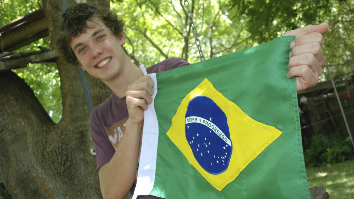 Felix Ziergiebel plans to volunteer in Brazil. 