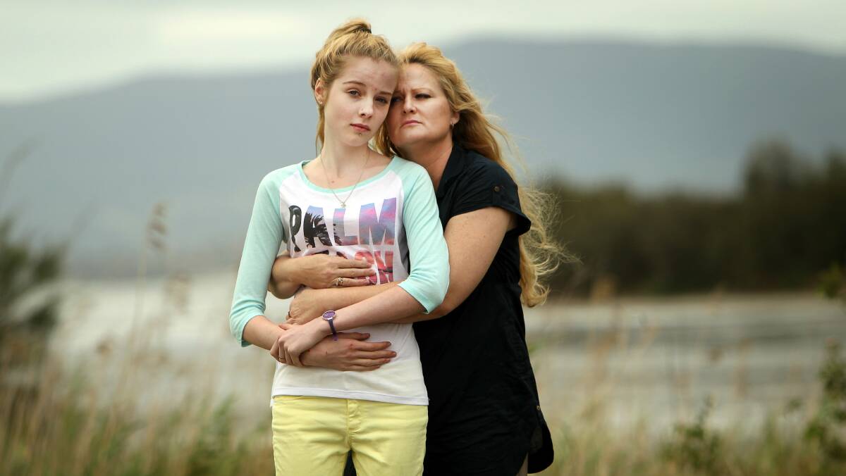 Jan Whitton fears for her anorexic daughter Chloe. Picture: SYLVIA LIBER