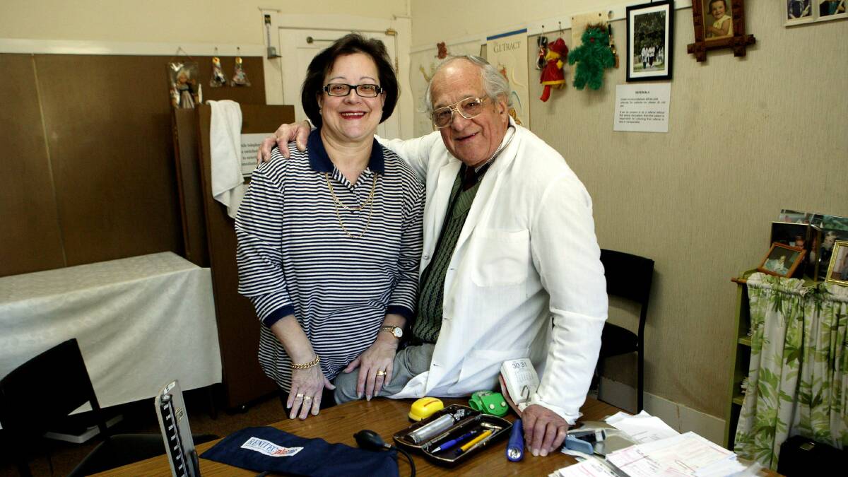 GP Jenny Smiley with her father, Dr Keith Khan, who dedicated his life to medicine and passed away on Monday, aged 86.