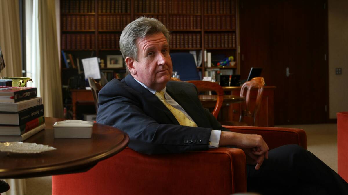 State Premier Barry O'Farrell. Picture: DEAN SEWELL