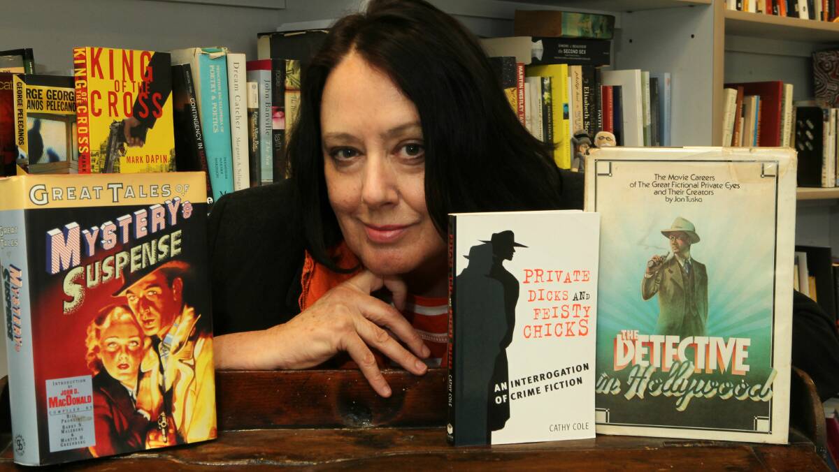  Professor Catherine Cole from UOW will co-host the crime fiction workshop. Picture: GREG TOTMAN