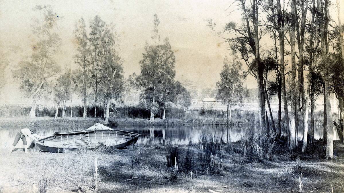 An undated photo of Fairy Creek. Picture: From the collections of the Wollongong City Library and the Illawarra Historical Society