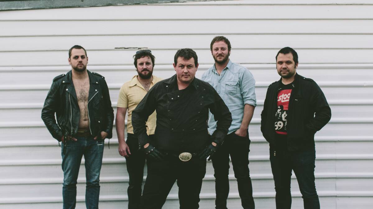 Five-piece rockers The Wardens have just released their first seven-inch vinyl single.