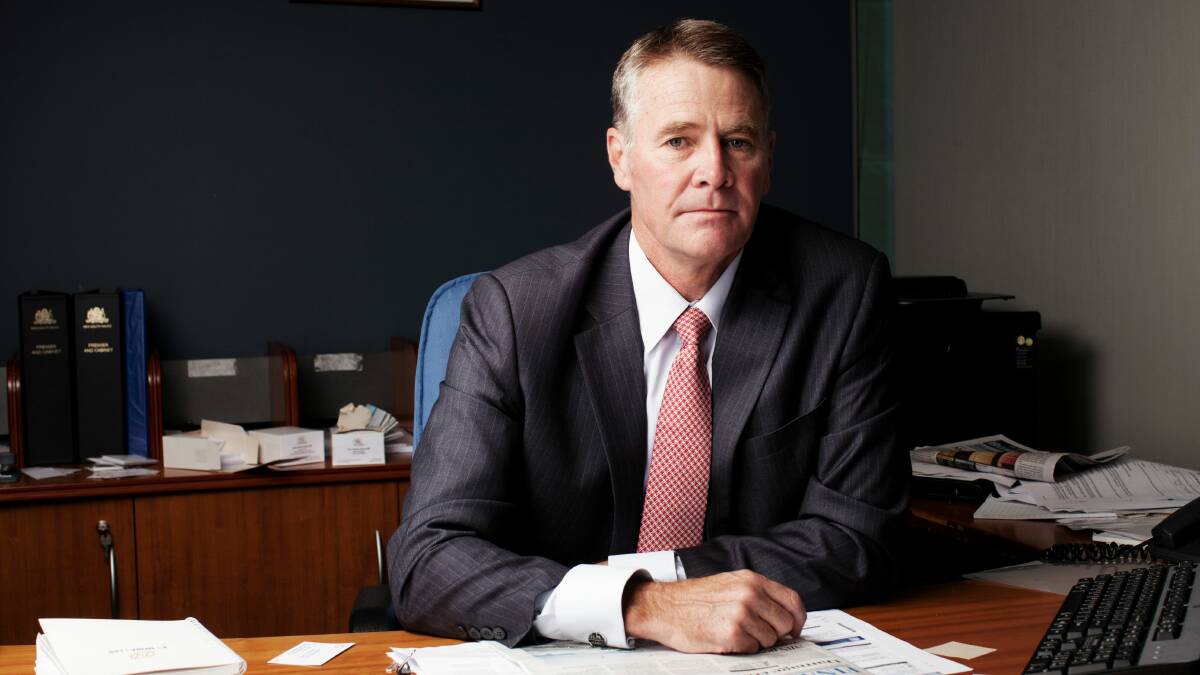 Minister for Regional Infrastructure and Services Andrew Stoner. Picture: JAMES BRICKWOOD