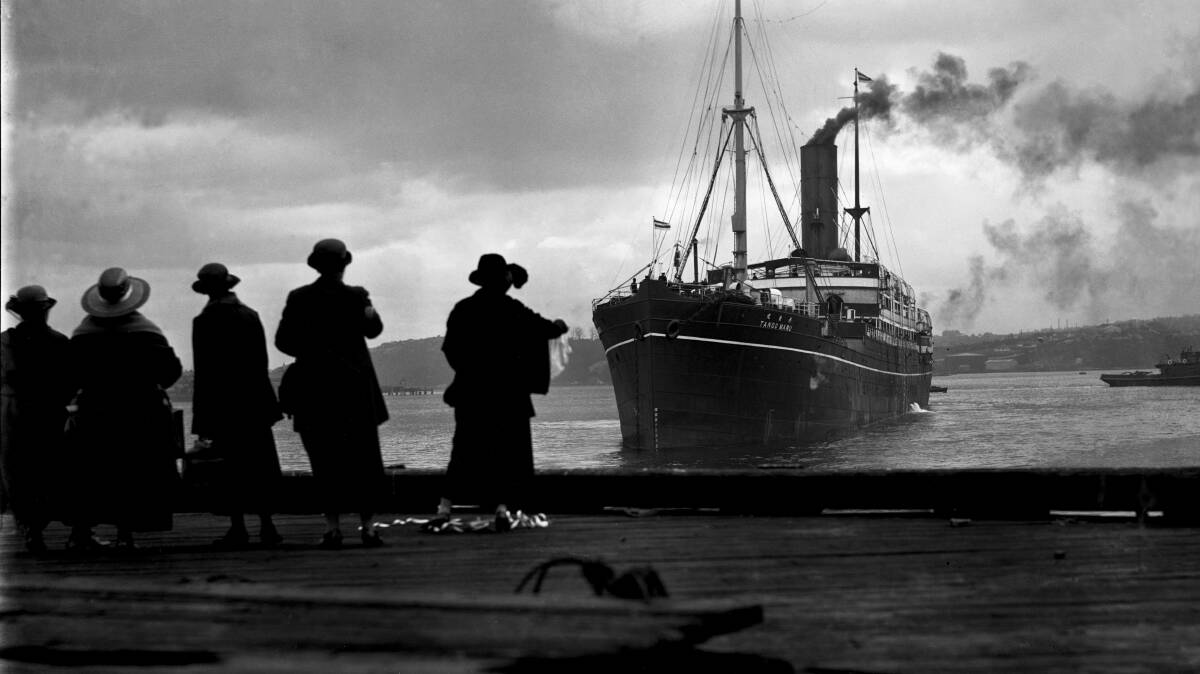 The Tango Maru liner, circa 1930. 