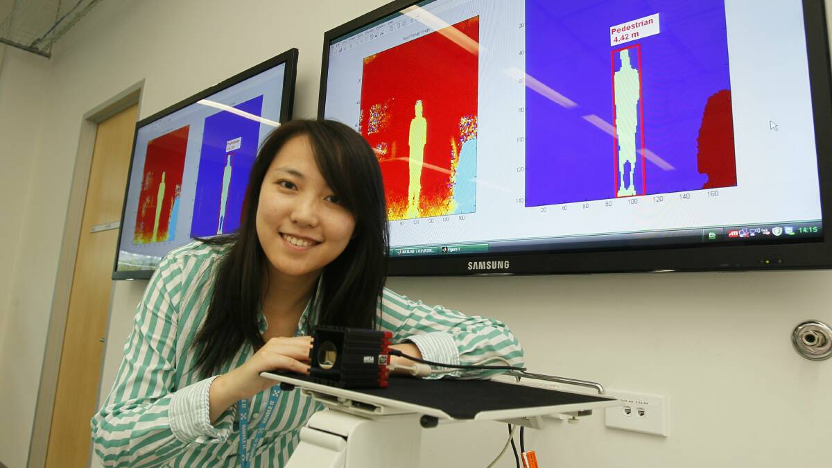 University of Wollongong PhD student Xue Wei has received a national award. Picture: DAVE TEASE