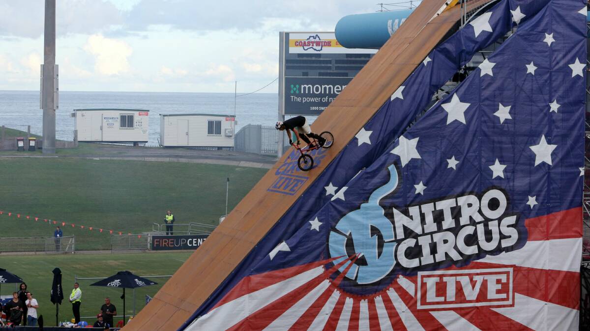 GALLERY: Thrills, but no spills, as Nitro Circus rocks Gong 