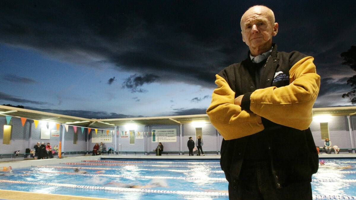 Oak Flats Swimming Club president Jim Egan. Picture: GREG TOTMAN