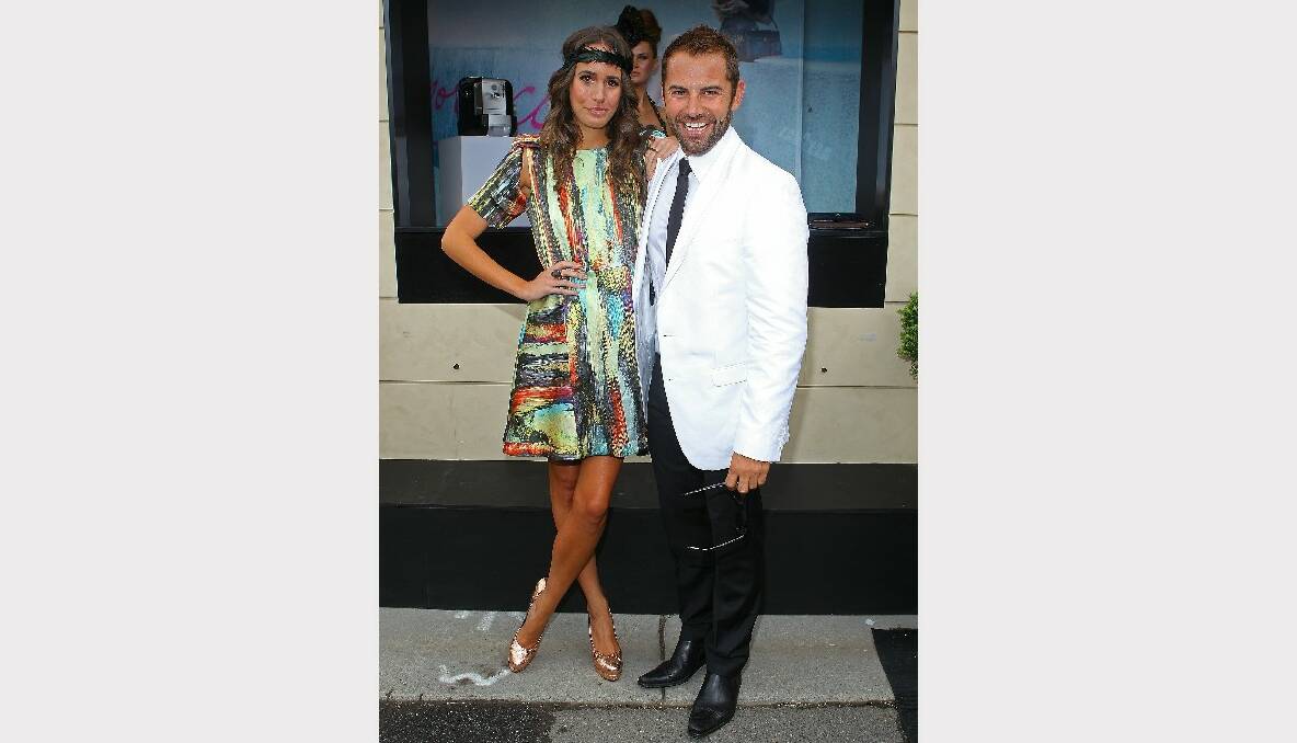 Louise Roe and Daniel MacPherson in 2010. Picture: GETTY IMAGES 