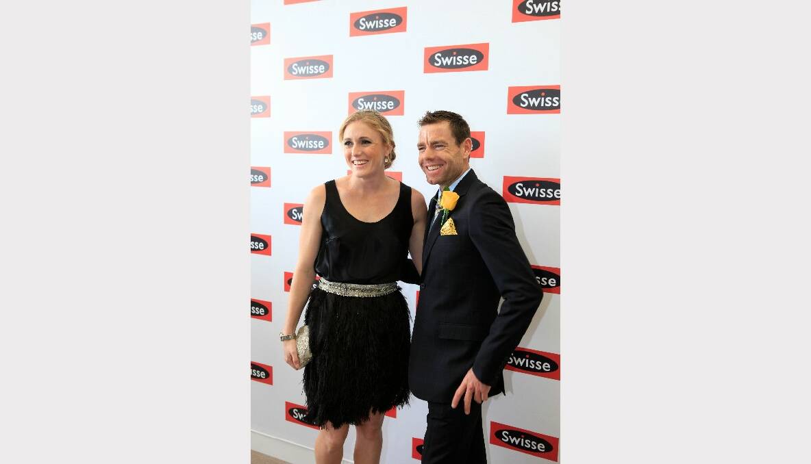 Sally Pearson and Cadel Evans. Picture: THE AGE