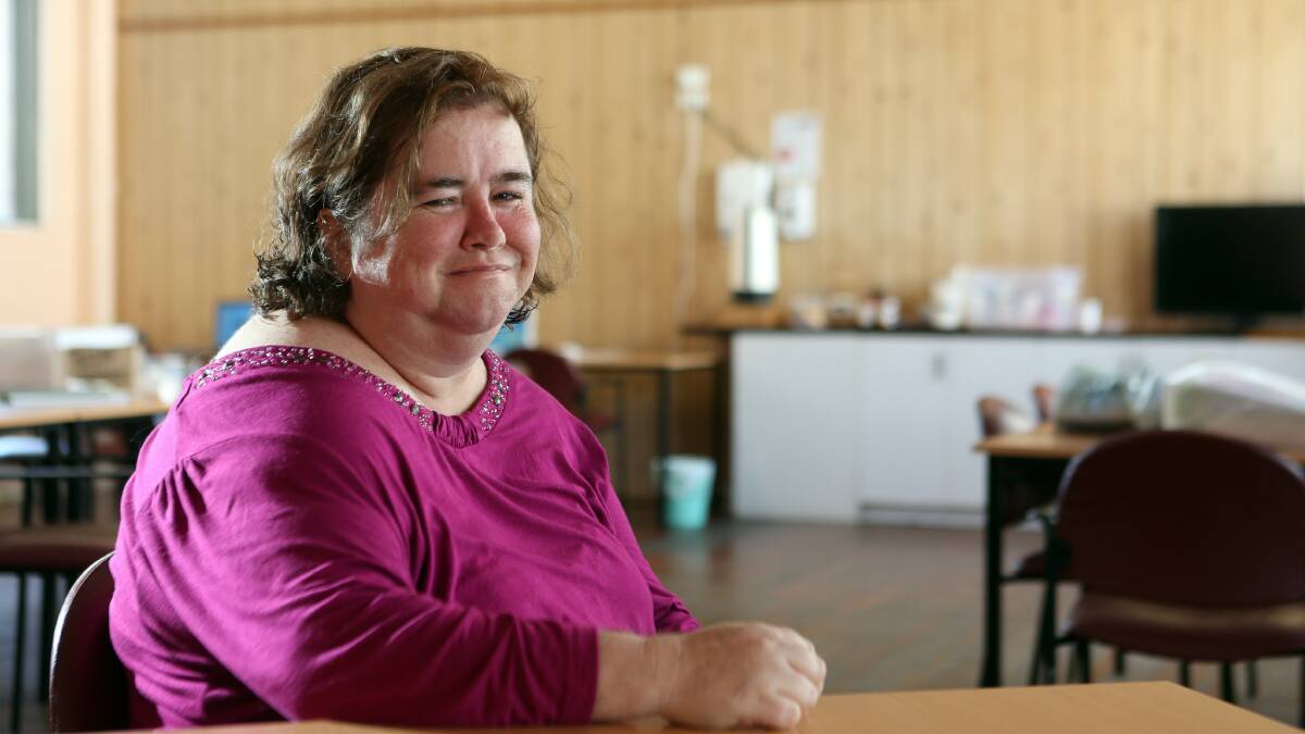 Janice Hamilton is a member of the Wollongong Clubhouse. Pictures: ADAM McLEAN