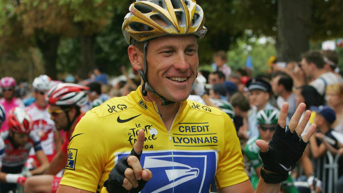 Lance Armstrong. Picture: GETTY IMAGES