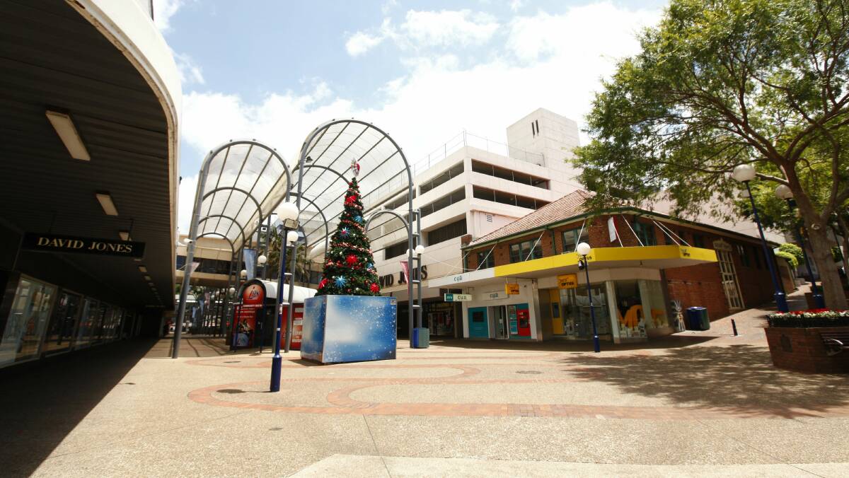 Wollongong's Crown Street Mall is set to receive a facelift. 