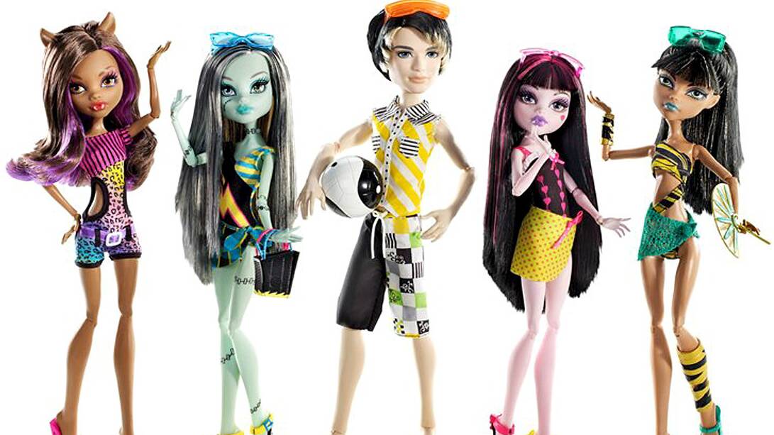There are concerns that Monster High Dolls create unrealistic expectations about normal bodies.