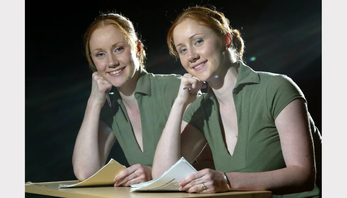Thirroul twins Julia and Laura Peckham completed their final advanced HSC English exams along with 24,705 NSW students.