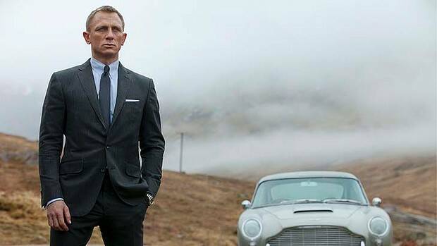Daniel Craig as Bond.