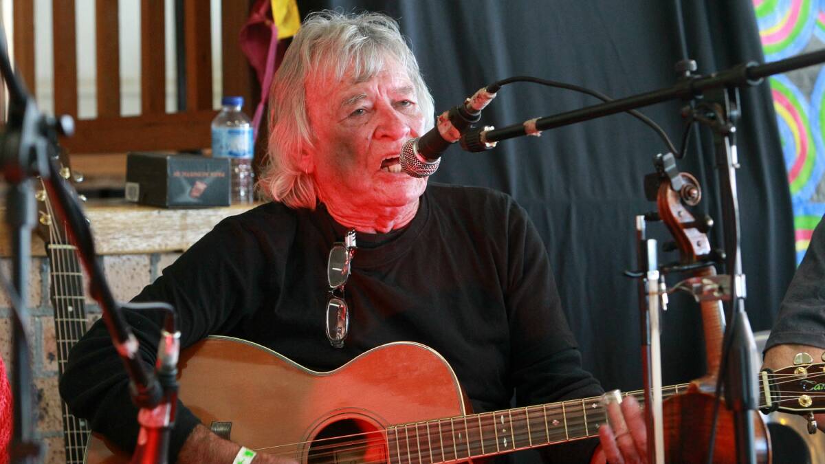  Bob Campbell performs with his band at Folk by the Sea Festival.