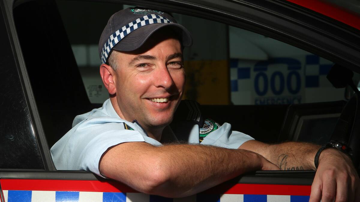 Gareth Neil will receive the Royal Life Saving NSW certificate of commendation for bravery. Picture: GREG TOTMAN