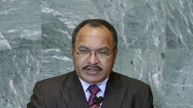 PNG Prime Minister Peter O'Neill has signed a deal with the Australian Government on asylum seekers. Photo: AP