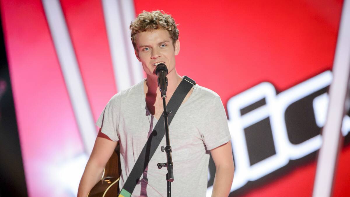 Danny Ross from Kangaroo Valley is a strong contender to win The Voice.