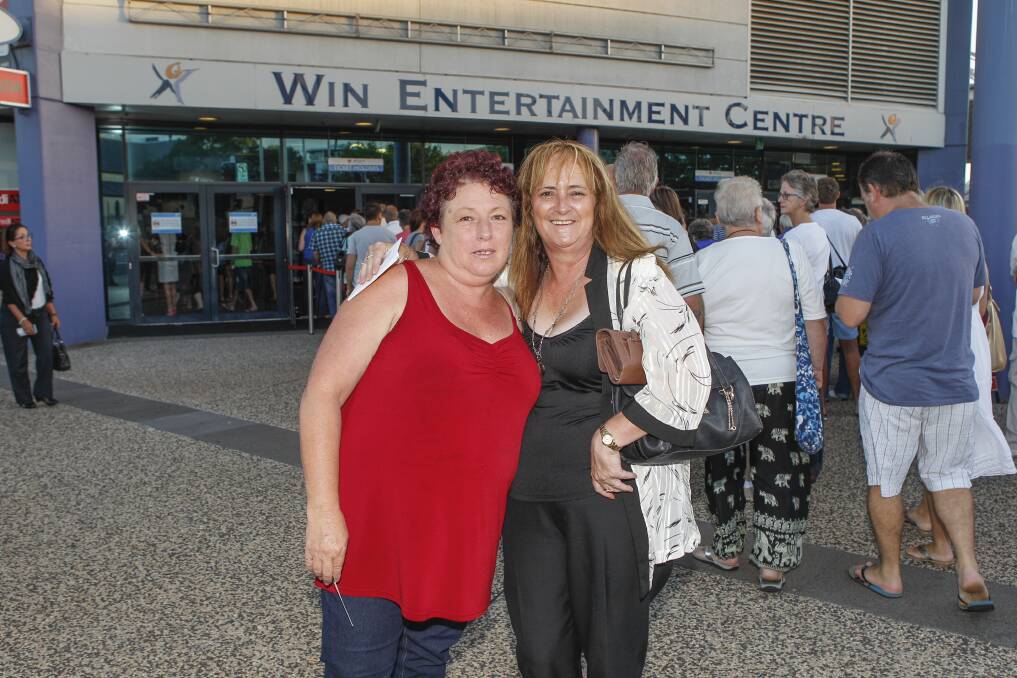 Julie Speelman and Kerry Bennett at WIN Entertainment Centre.