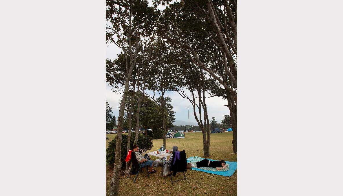 Welcome to Wollongong's tent city