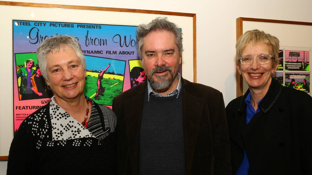 Georgine Clarsen, Philip Batty and Amanda Lawson. 